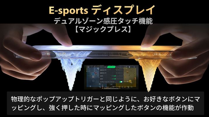 fBXvĆAʂ̉ݑʏ̃^b`Ǝʂu}WbNvXv𓋍ڂ