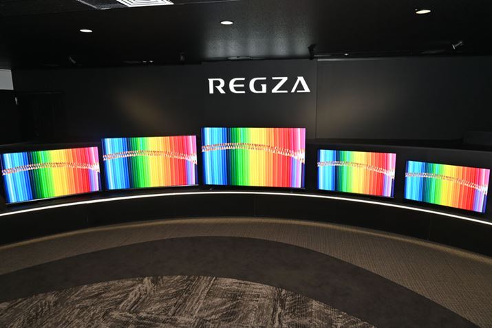 TVS REGZAuREGZA Z770LvuZ670LvV[ÝAmini LEDł͂ȂʏLEDobNCgɗʎqhbggݍ킹j[Nȃf