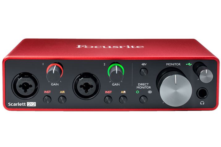 FOCUSRITEuScarlett 2i2 3rd Genv