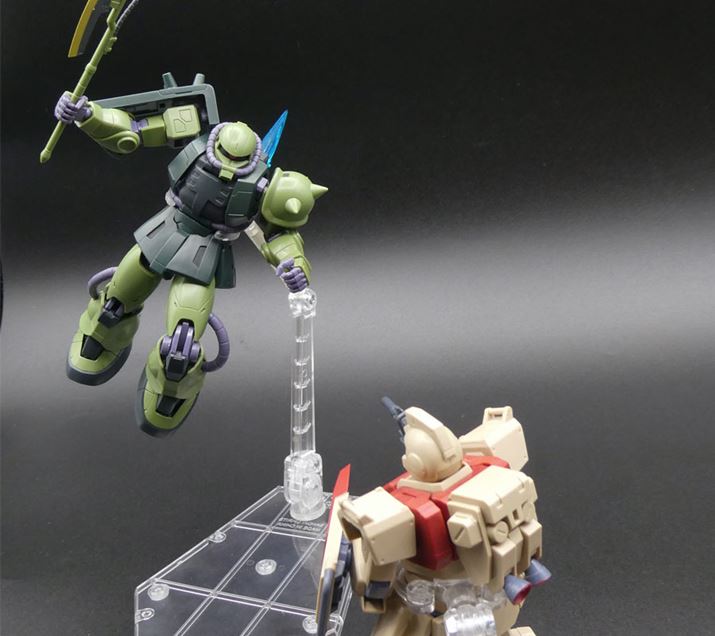 ܂ōʒuŌŒ肵Ă肵Ă܂iʐ^́uMS-06JC ^UNII JC^ ver. A.N.I.M.E.vj