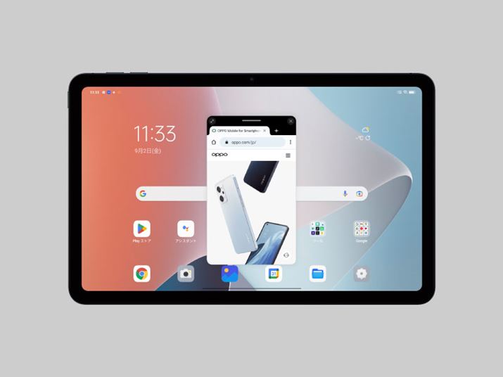 vCXg[ColorOS 12̓AṽEBhE\\ȂǁA^ubgɓK@\𓋍ڂĂ