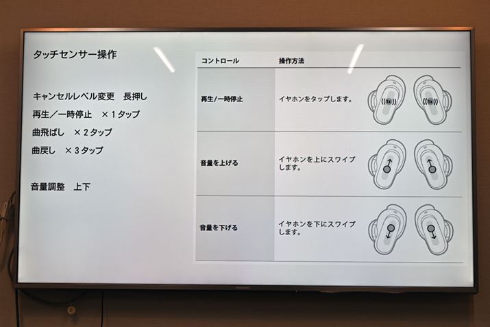 uQuietComfort Earbuds IIv͍ẼCzŋʂ̑̌nɂȂƂŁAЎp֗ɂȂĂ܂BftHgł́AuQuiet[hvƁuAware[hv͒Ő؂ւ`ł