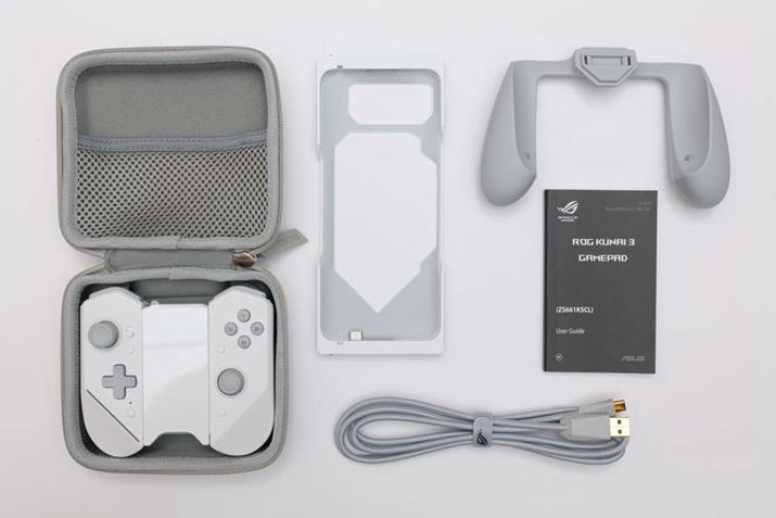 uROG Kunai 3 Gamepad for ROG Phone 6v́AERg[[A`[W[iς݁jApP[XAop[AUSBP[uAObvAĂ܂