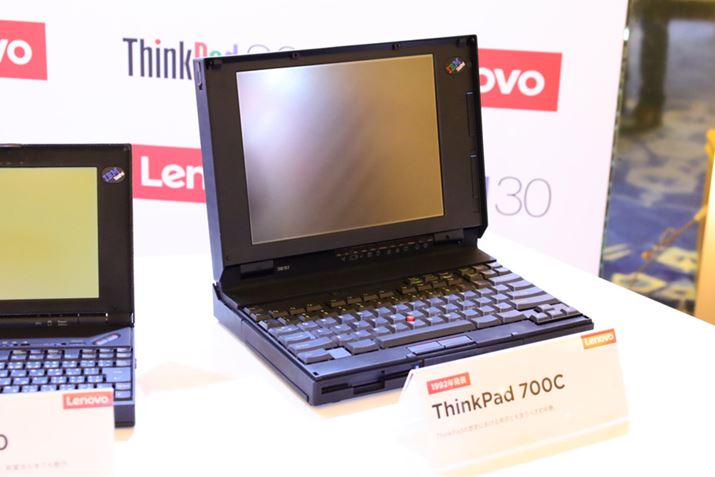 uhl[ɏ߂āuThinkPadvgꂽuThinkPad 700CvB̉i998,000~