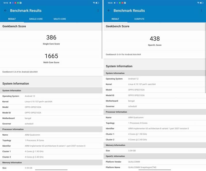 uGeekbench 5ṽXRA