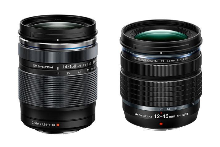 uOM-5v̓LbgYuOM SYSTEMvœꂳĂB{Y[YuM.ZUIKO DIGITAL ED 14-150mm F4.0-5.6 IIvŁAEWY[YuM.ZUIKO DIGITAL ED 12-45mm F4.0 PROv
