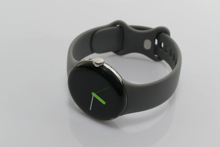 r[̂́uPixel WatchviPolished SilverP[X^CharcoalANeBuohj