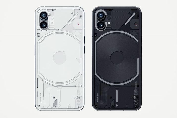 Vvȑ쐫LEDׂwʂ̃fUĆuNothing Phonei1jvlグꂽ