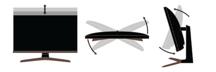 j^[A[́A㉺20°i5°{15°j`gقAE30°iEꂼ15°jXC[x\B100mm͈̔͂Œ\ł邽߁AœKȃ|WVɒ₷