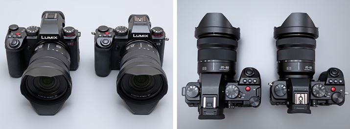 uLUMIX S5IIvŁAEuLUMIX S5vBςƌ͂܂傫̈ႢȂAJ\Ă݂ĂA傫ȈႢȂ悤Ɋ