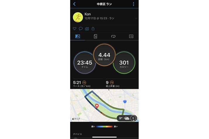 pAvuGarmin Connectvł͂ڍׂȃf[^Ǘł܂