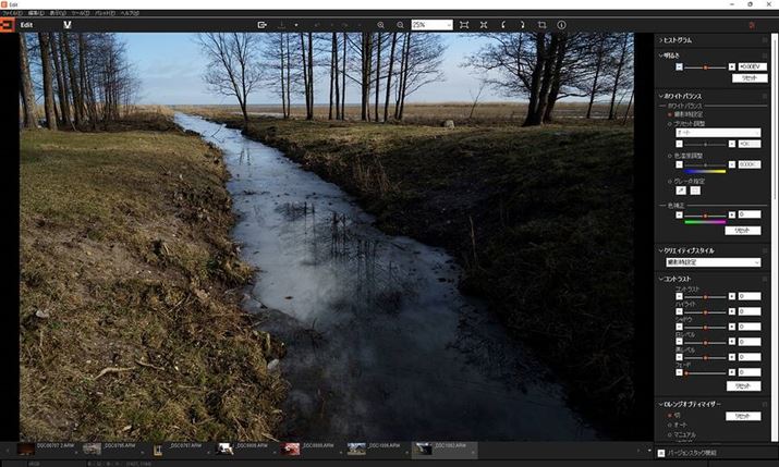\j[̏RAW\tguImaging Edge Desktopv