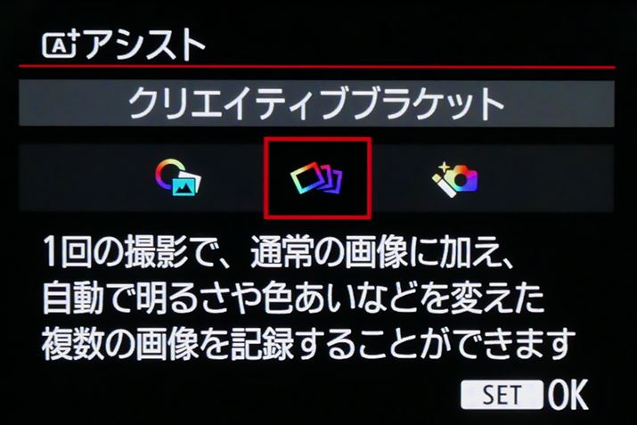 uNGCeBuuPbgv́A1̎BeŖ邳F̈قȂ3̉摜L^@\