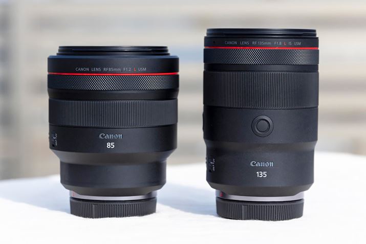 uRF85mm F1.2 L USMvŁAEuRF135mmF1.8 L IS USMv