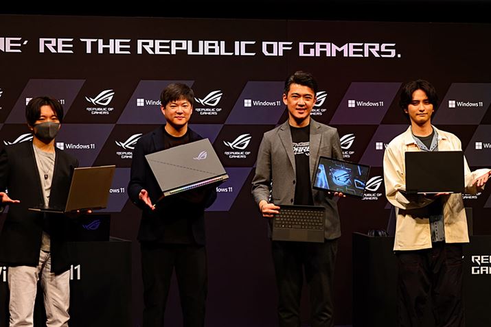 Q[Xg[}[TIE RuAASUSU JAPAÑRV[}[rWlXƕDavid ChuAASUS JAPANAlvin ChenВAoD̐˗