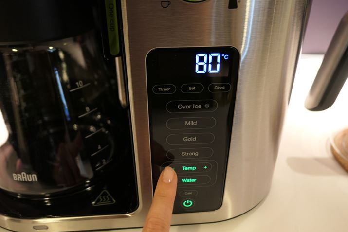 ̉x́uTempv́u|vu{v^b`ĐݒB̉ɂuWaterv^b`Ƃo܂