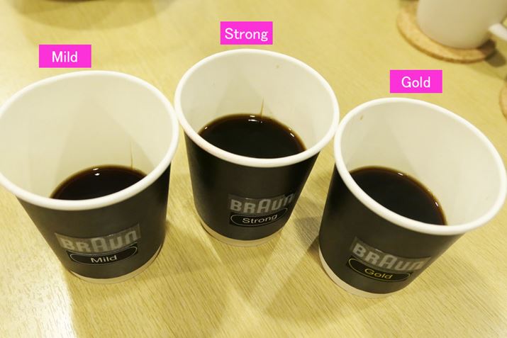 ڂ͈Ⴂ͂킩܂񂪁Aꂼ̃[hŒoR[q[ł݂ƕ□킢܂Ⴂ܂BuMildv͌yĂςƂ킢ŁAuStrongv͔Ză~NȂǂĊy݂킢BāAuGoldv̓oXƂĂۂŁAGȂAƃRN܂