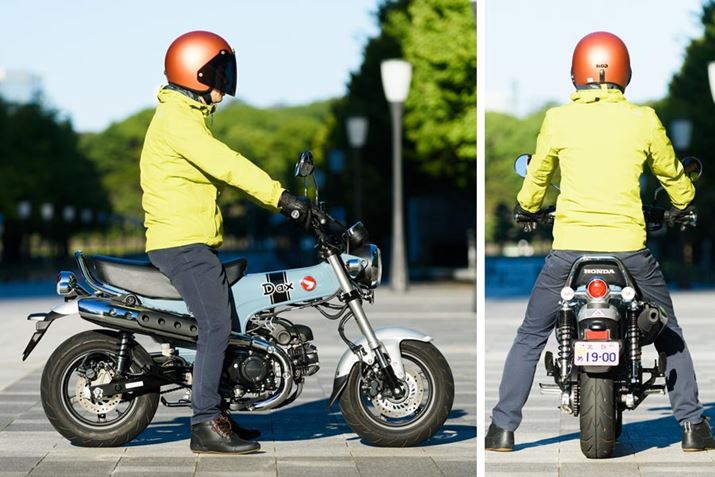 V[ǵuL[125v1mmႢ775mmBAg175cm̕M҂̏ꍇÂƂ͐ڒn邪qU̗]T͏ȂAۓIɂ́u_bNX125v̂ق啿Ɋ