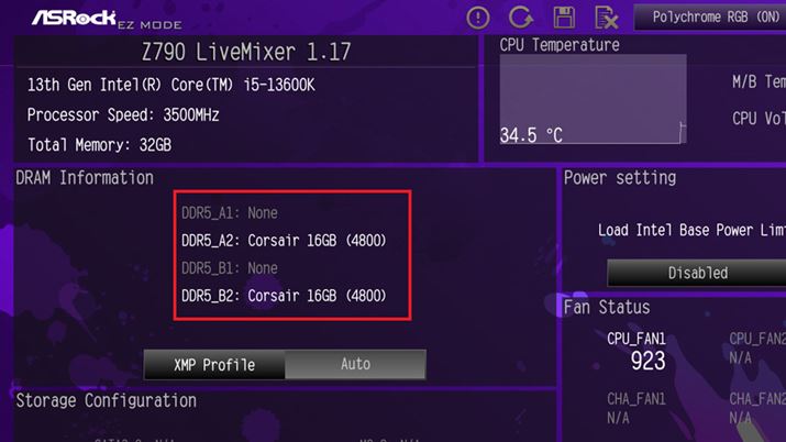 BIOSݒʁB[4800MHziDDR5-4800jœ삵Ă̂킩