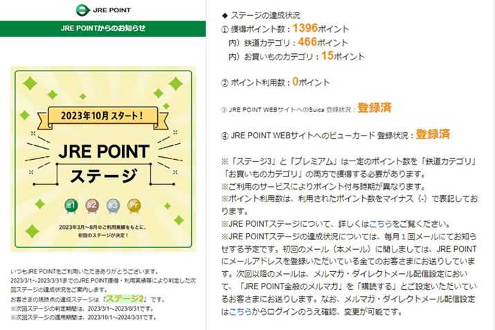 JRE POINTǂM҂Ƀ[œ͂uwJRE POINTXe[WxB󋵂̂ēvB̃[́AuJRE POINTXe[Wv̍m˂JRE POINTT[rXɃ[AhXo^ĂlSɑMꂽ悤łiL̒SҏW҂ɂ͂ĂłjBȍ~́AJRE POINT̃}Kwǎ҂݂̂ɓ͂\Ƃ̋Lڂ܂