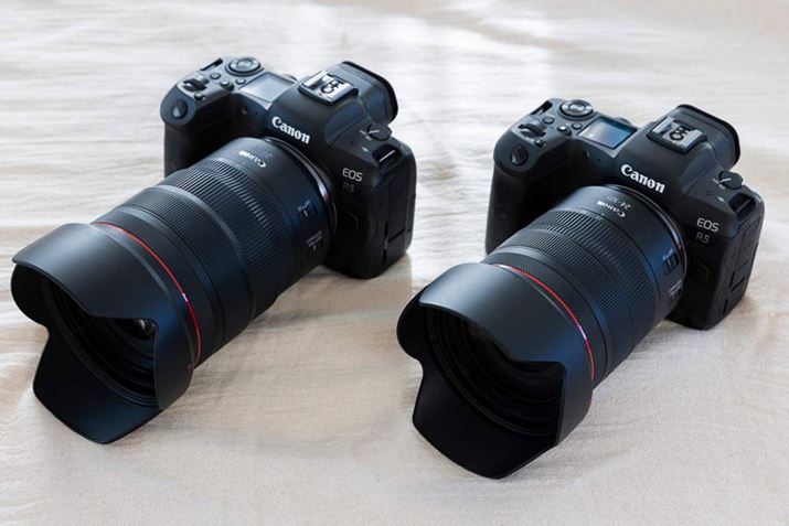 uRF24-70mm F2.8 L IS USMvŁAEuRF24-105mm F4 L IS USMvBÃYt[h𑕒āuEOS R5vɎtԂ