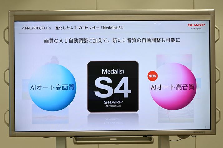 2023N4KtAQUOSɓڂꂽuMedalist S4vł́A掿łȂōœKĂ̂|CgBȂ݂ɁAuAQUOS XLEDvŎgĂ摜GWuMedalist S4Xvɂ́A_ŉōœKuAII[gv͎ĂȂ̂ŁÁ̕uMedalist S4v̂قЂƂĂԂ