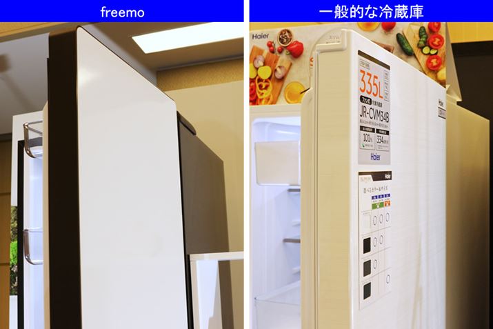 hA90x̊pxɊJƁAufreemov̓hAƖ{̑ʂقڈ꒼ɁBۂAʓIȗ①ɂ̓hA{̑ʂOɏo܂B̂͂ݏo镔邽߁AǂȂǂ痣ĐݒuKv܂