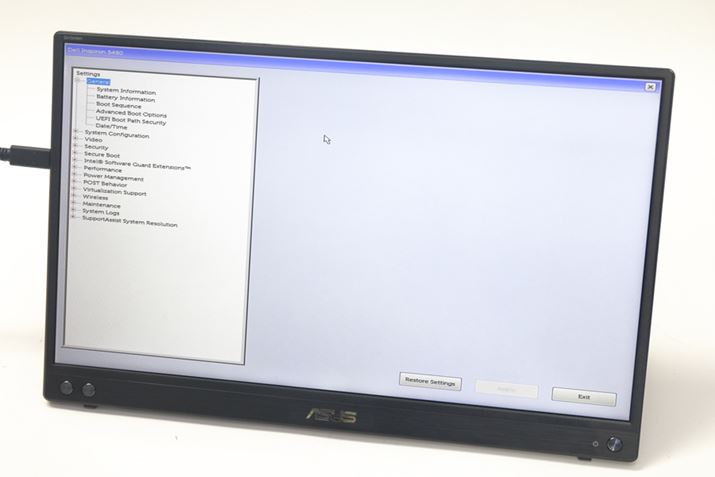 BIOSݒʂ\ł͉̂fP[ułȂƂ̂݁BDisplayPort Alternate ModeȂOKAUSBڑł͉fȂ