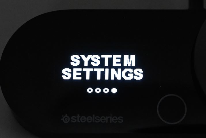 {ݒJX^}CYłuSYSTEM SETTINGSvBʂ̖邳i10iKjʏ܂ł̎Ԃ̐ݒA{̊mFA`[gAQƁA{̐ݒꊇZbgȂǂs