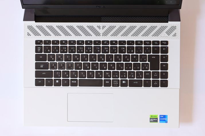 uNew Dell G16Q[~Om[gp\Rv̓eL[ȂBEnterL[̉ɉʒA}CN~[g̃L[ȂǂzuĂ܂