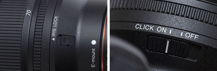 ʂɁuIRIS LOCKXCb`vAEʂɁui胊ONbN؂ւXCb`v𓋍ځBuIRIS LOCKXCb`vł́Ai胊ÖʒuuAvɌŒ肷邩AF4`F22̊Ԃł̂ݒs؂ւ܂Bui胊ONbN؂ւXCb`v͓Beɕ֗BXCb`ItɂƁAiKōi𒲐A쉹CɂɎBeł܂