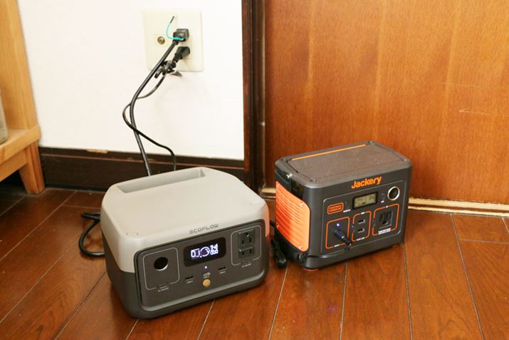 ƒp100VRZg狋dBuRIVER 2vŁAEuJackery 240v