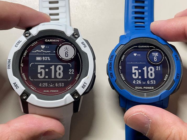 uInstinct 2X Dual PowervAEuInstinct 2vB̕\TCY傫ȂقACAEgɂ]TAŐVf̂ق₷ł