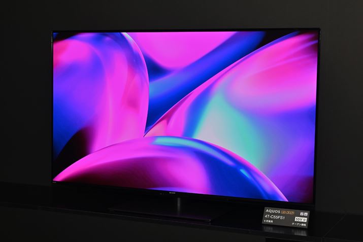 QD-OLEDiʎqhbgL@ELjpl𓋍ڂuFS1Cviʐ^55V^́u4T-C55FS1v