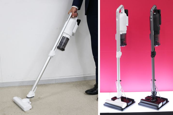 hUނVɔzuƏdʂĂ܂܂A{̂ɎgĂfނ𒲐邱ƂőOfƓ1.7kg̏dʂL[vBTCY221ij×267isj×1,030ijmmƕςĂ܂BȂAuEC-SR9v̓zCgnƃubNn2FWJŁAsz艿i99,000~OiōjdʂƃTCY̓XeBbN