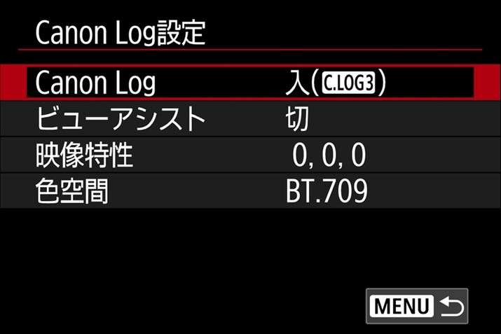 uCanon Log 3vɂΉĂ܂