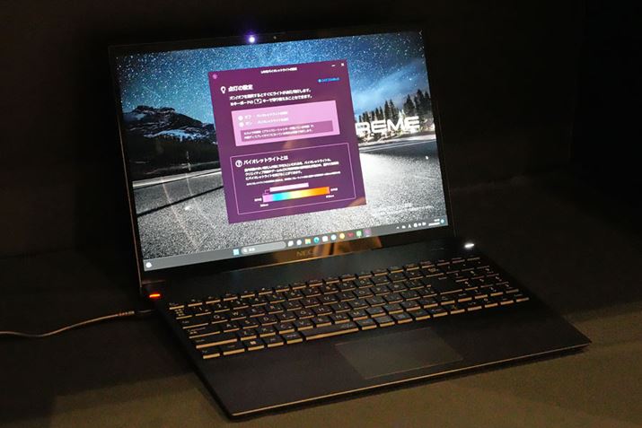 uoCIbgCgLEDv̓fBXvC㕔ɐ݂Ă