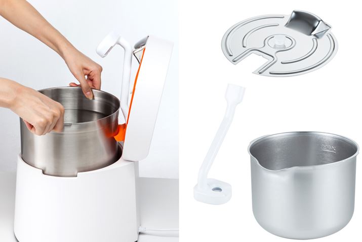 p[c͊ȒPɎO\B^Nɂ͕HɋSUS304Ki̍iȃXeXfނgpĂ܂