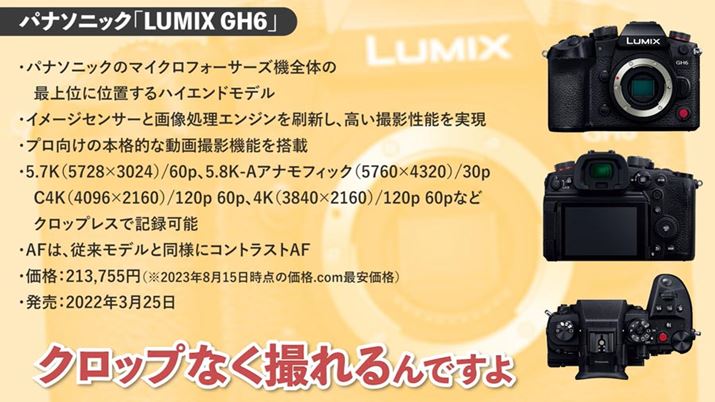 uLUMIX GH6v̓