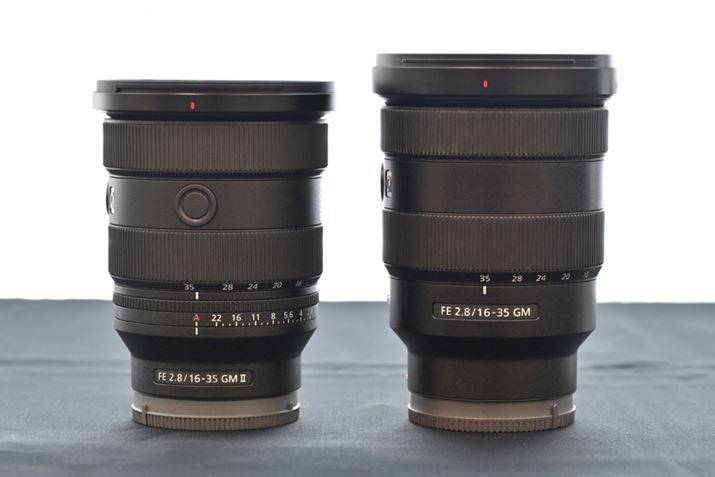 uG}X^[vV[Y̑aELpY[YuFE 16-35mm F2.8 GM IIvɃj[ABV^ŁAE]^BV^̑S͖111.5mmAdʂ͖547gŏ]^RpNgBdʂ͖20yȂ