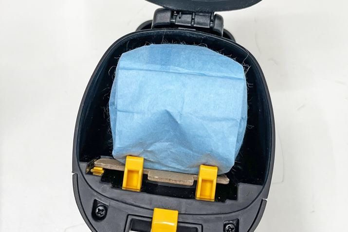 pbNɃS~ςԂłApbNłȂA㉺EɂԂ̂ŋz͂̒ቺ}܂