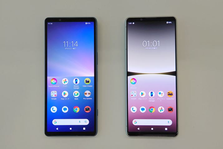 uXperia 5 VvAE͑OfuXperia 5 IVvB\̈ۂ͑傫ςȂ