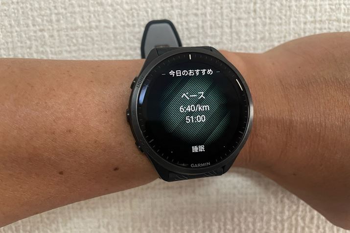 g[jOƃJo[̏󋵂ApAvuGarmin Connect MobileṽJ_[ɃXPW[ꂽ[X̗\lāA߃[NAEgĂ