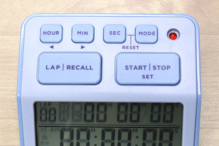 {^͎Ԑݒƃ[hIA{^Ńbv^Čvs܂Bd́AP4`AJdr2{iʔj̗pBA[IɂԂŁA110b×3gpꍇA1Nԉғ܂