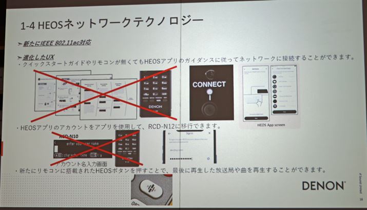 ]f̓lbg[NiLANjւ̐ڑ̂߂Ɏ蓮ŃpX[h͂ȂǁAԂƂAuRCD-N12vł̓AvŊȒPȑ삪\ɂȂB܂AŔuHEOSv{^΁AŌɒĂRecɂɕAłBׂȔz͕ig邤łƂĂĂ|Cg