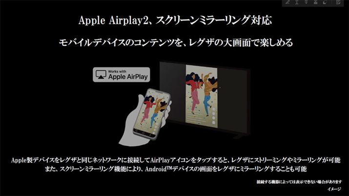 AbvuAirPlay 2vɑΉ̂傫ȃ|CgBX}[gtH̉ʂeȓʂɎyɎʂƂł