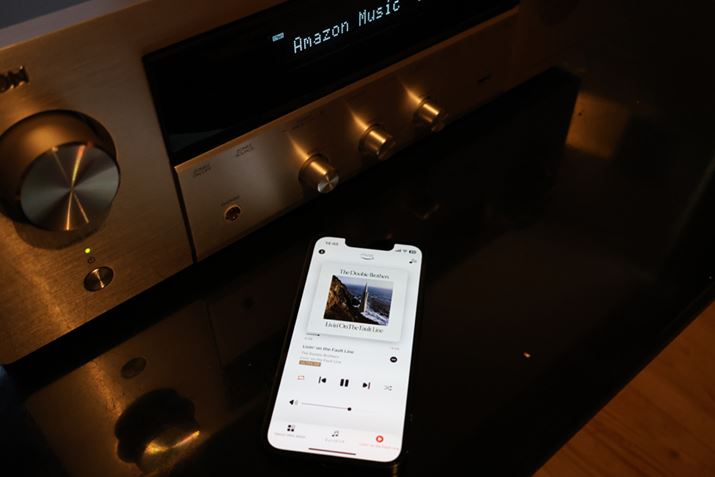 Android/iOSp̃AvuHEOSvgAAmazon Music Unlimited̃nC]ĐB̓̓Rg[[ƂāuiPhone 13 minivgp