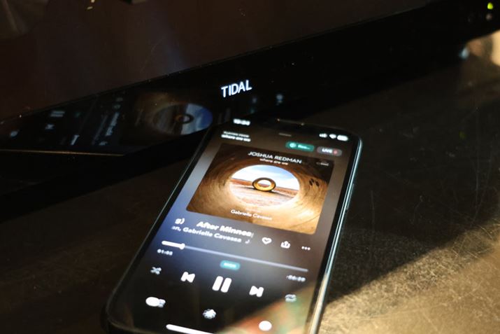 uMusicCast CONTROLLERvŊeTuXNyXg[~OɃANZXłقAuTIDAL ConnecctvɂΉBuTIDALvi{T[rXCj̃AvyȂIAuR-N1000Av{̂ōĐłBIȂ̂₷Ō΁AfR̂ق֗