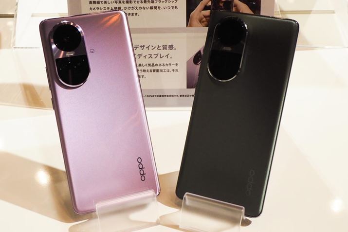 Ib|̐V@uOPPO Reno 10 Pro 5Gv́A~hNXƂʒut̃X}[gtHBЂ́uReno AvV[Y荂\Ă