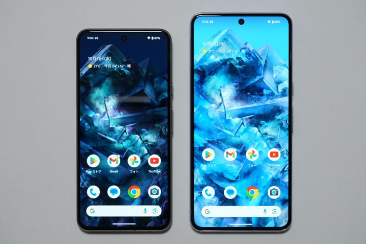 uPixel 8v6.2C`AuPixel 8 Prov6.7C`BۂɌƐlȏɎFقȂ܂